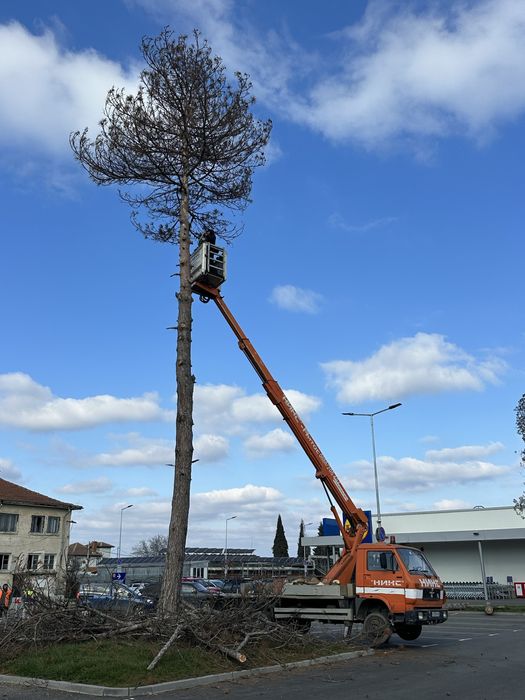Автовишка под наем с оператор – Айтос, Карнобат, Руен