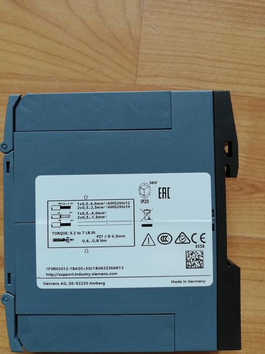 Protecție termistor motor Siemens