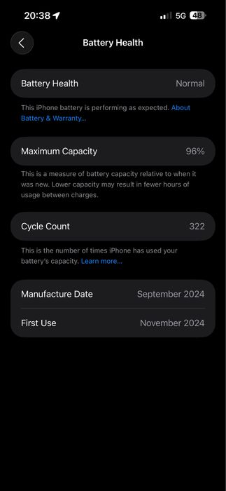 iPhone 16 plus 256 Ultramarine