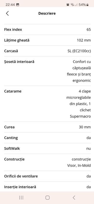 Clapari ski femei HEAD