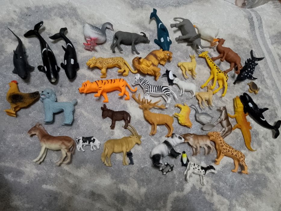 Игрушки фигурки животных