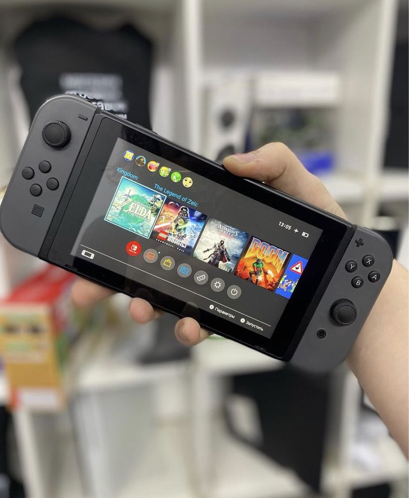 Nintendo switch 256gb 29игр