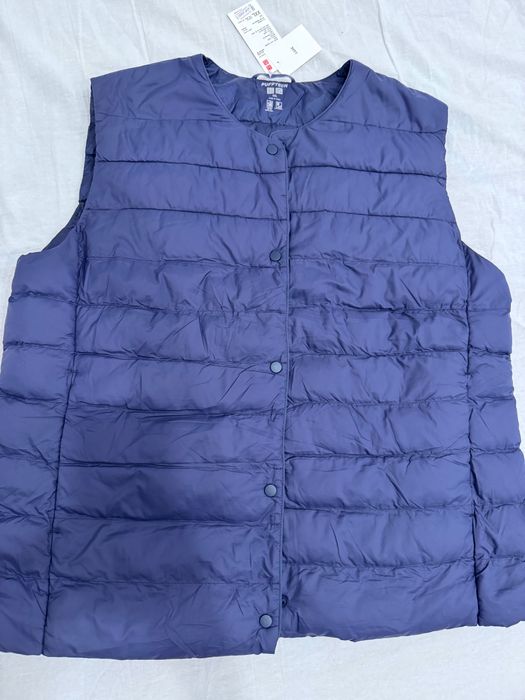 Жилетка Uniqlo, синяя унисекс XXL
