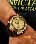 часовник INVICTA Gladiator Brown and Gold 60 mm, Инвикта нов