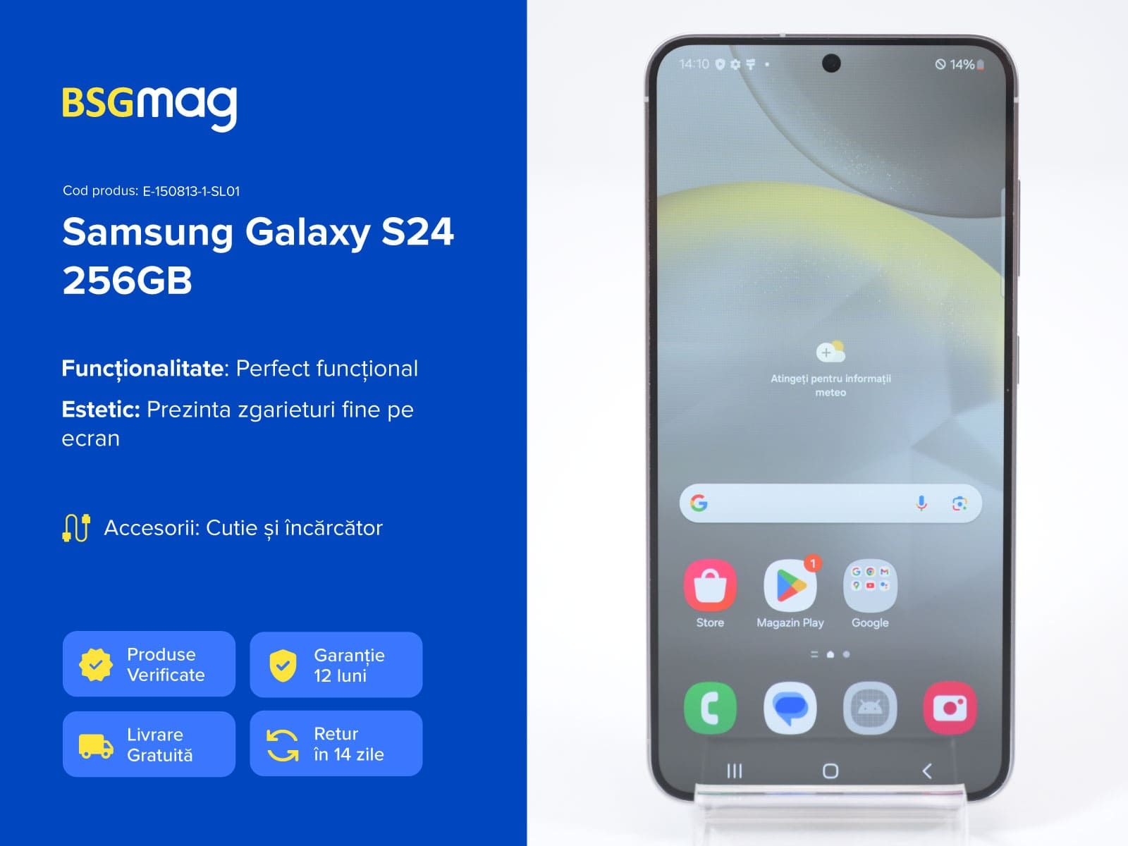 Telefon Samsung Galaxy S24 256GB - BSGmag