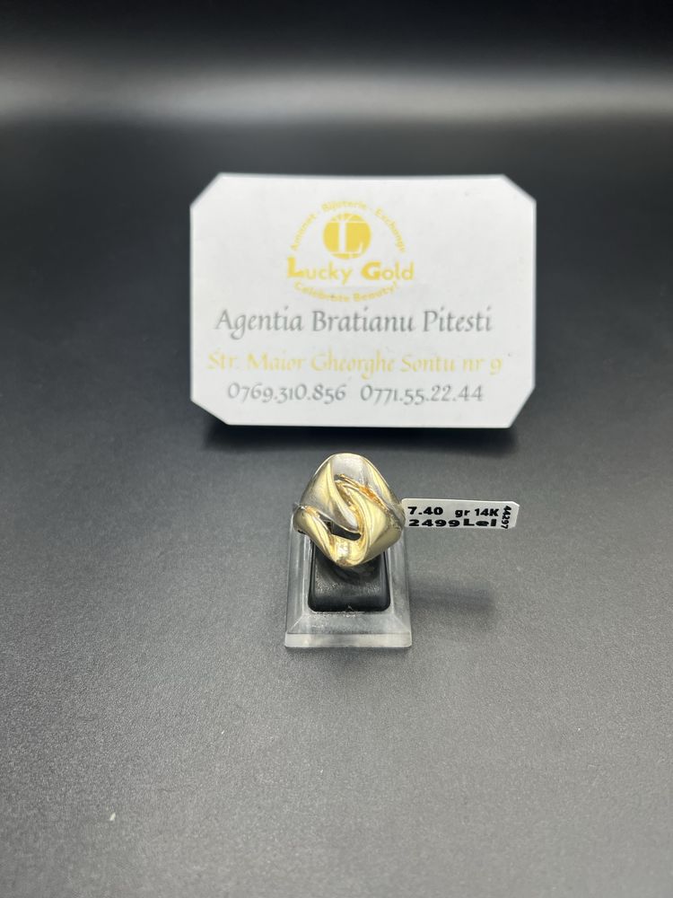 Inel Aur 14k 7.40gr marimea 15 cod produs 15401