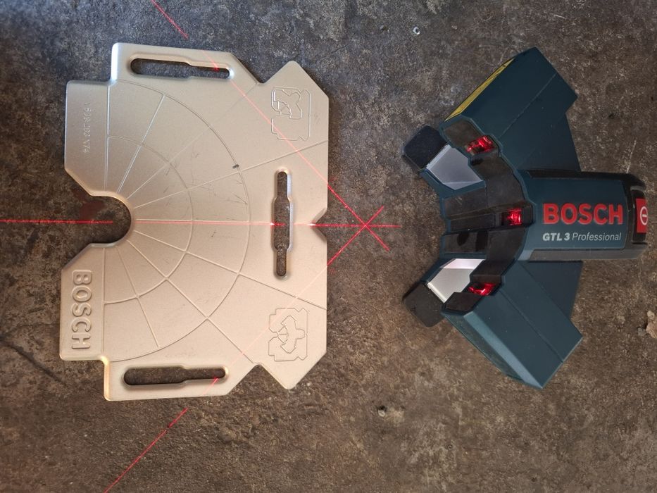 Nivela laser Bosch GTL 3 Professional  pentru gresoe si faianta