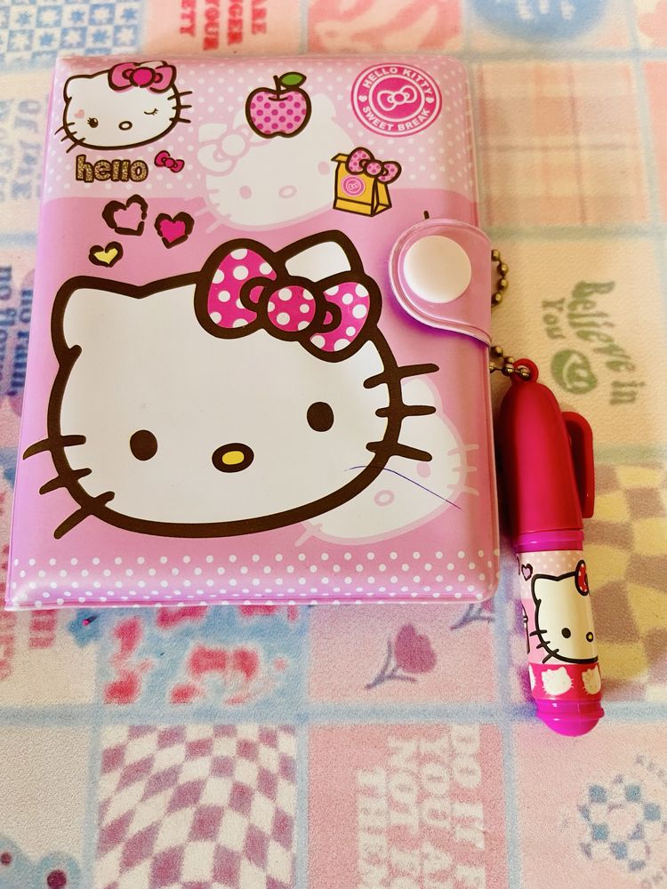 Мини блокнот с Hello kitty