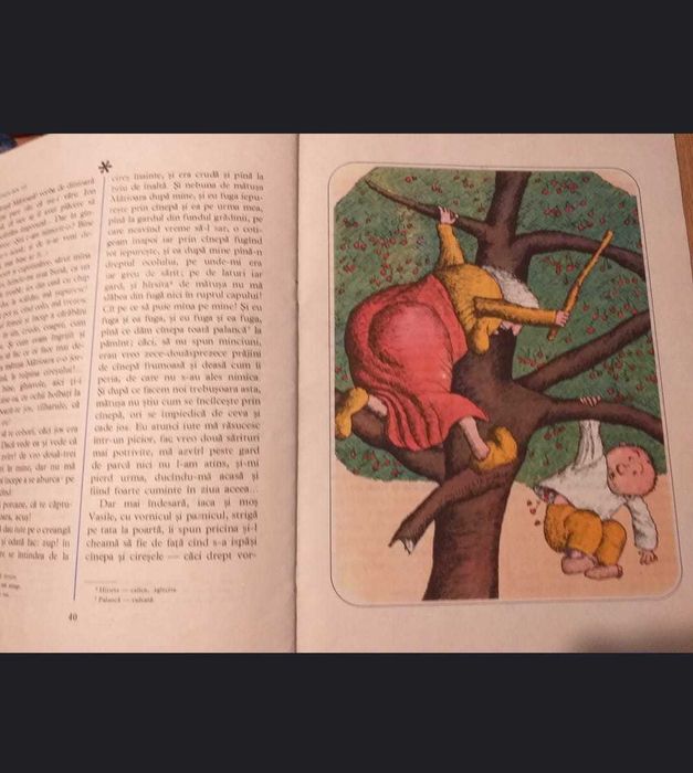 Pupăza din tei. Fragmente din Amintiri din copilărie. Ion Creangă