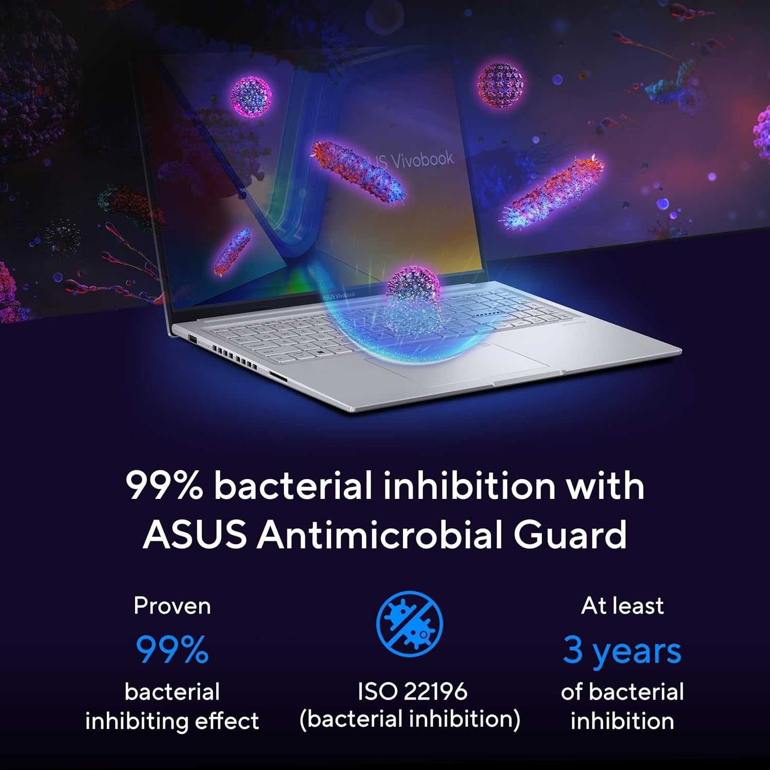 ASUS Vivobook 16" WUXGA 144Hz i5-13420H DDR4 16GB SSD 512GB RTX 3050
