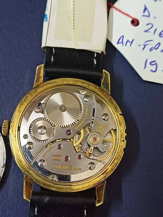 Longines mecanic cal 490
Placat aur 20 microni