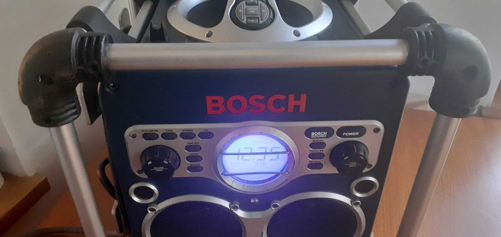 radio santier, job site radio Bosch, telecomanda, bluetooth