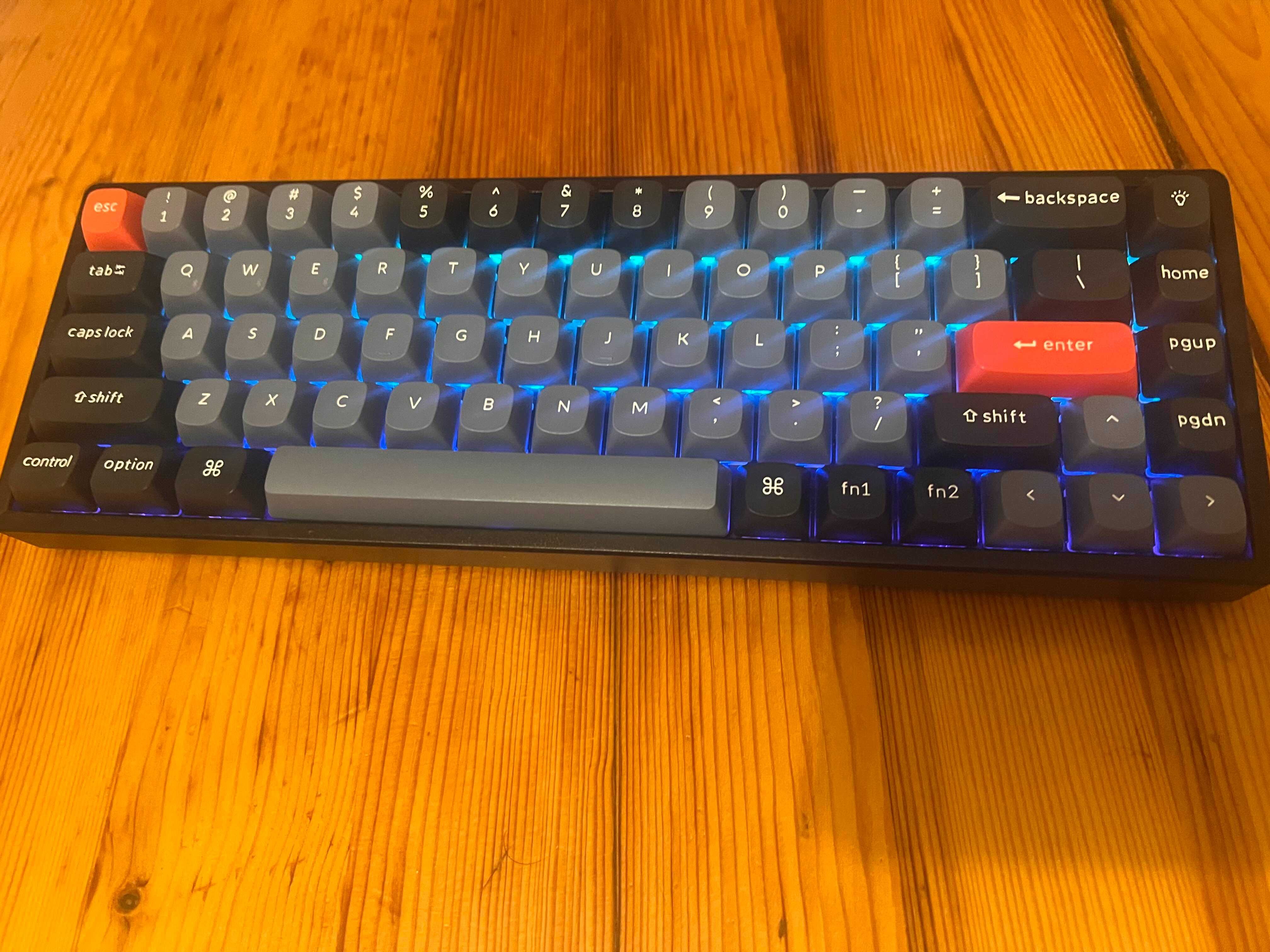 Геймърска Механична клавиатура Keychron K6 Pro 65% K PRO Red Switch