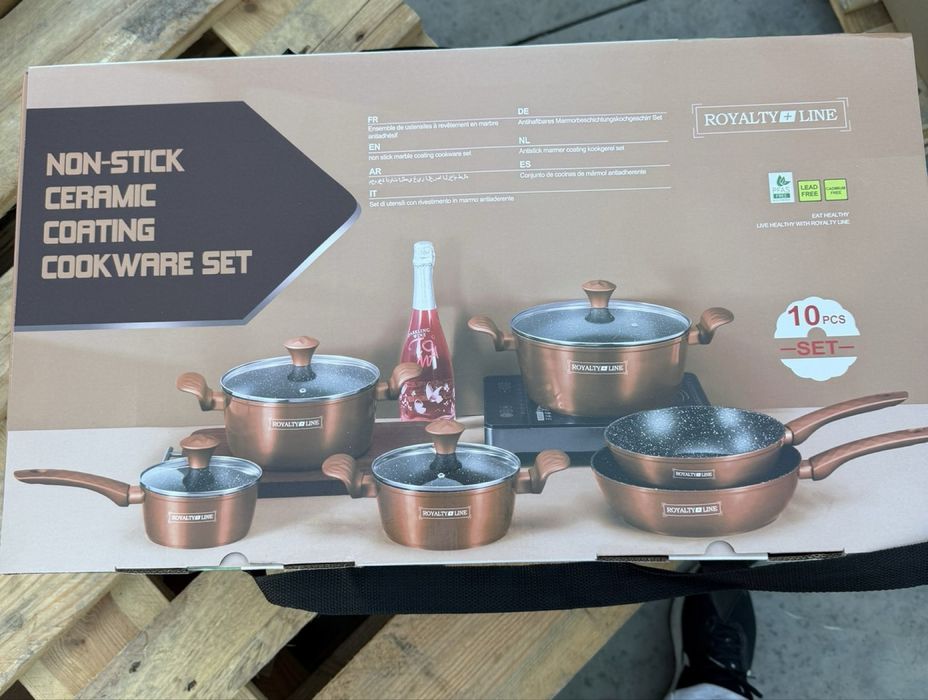 Set tigăi și oale pentru gătit