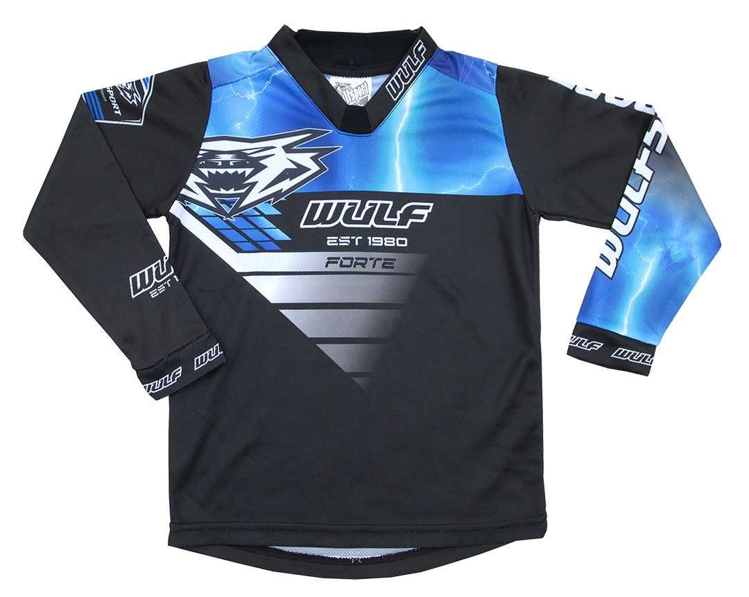 Tricou motocross atv copii Forte Wulfsport Portocaliu 8-10 ani