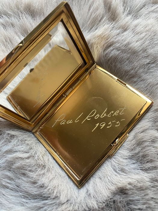 Pudriera vintage , personalizată