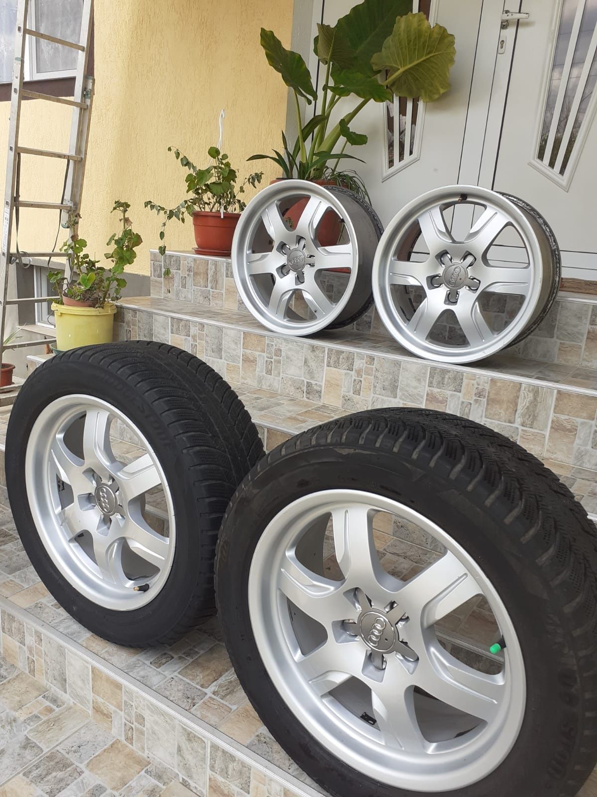 Set jante OEM Audi 17" 5x112(A4, Vw, Skoda)