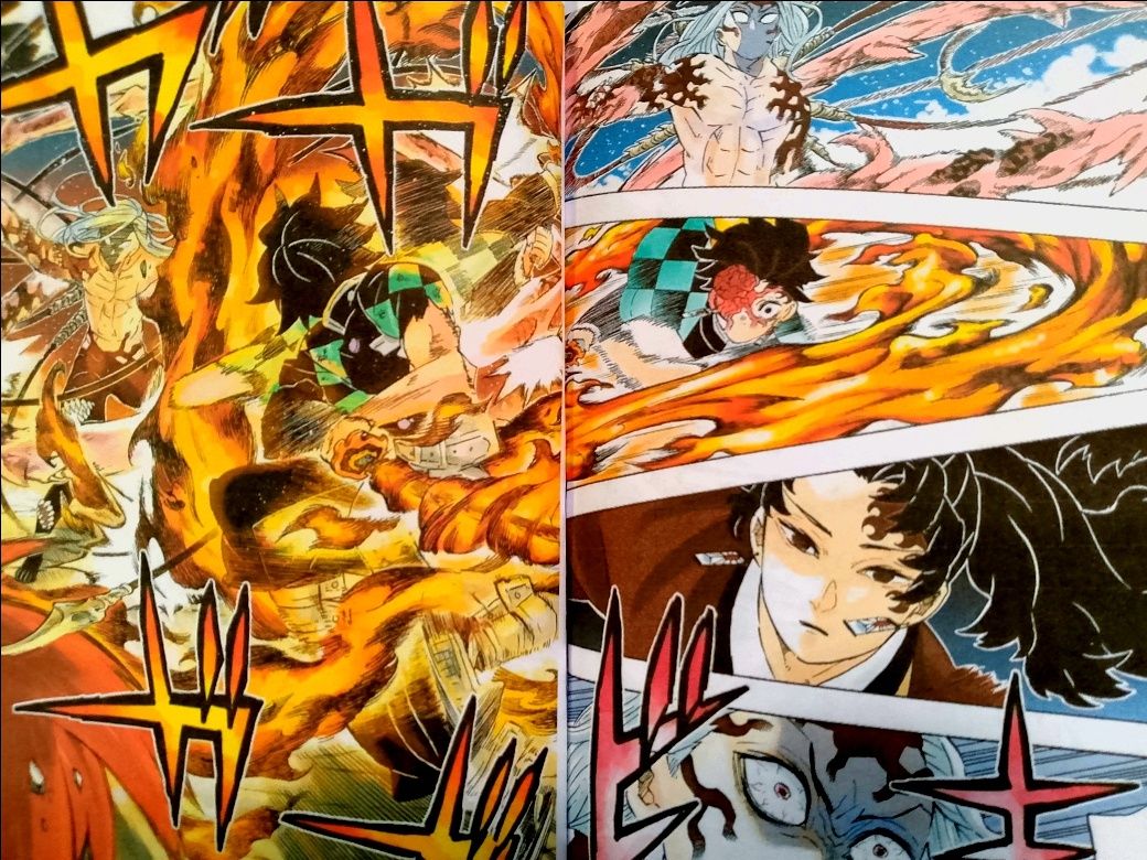 Iblislar qotili manga 22 (Demon slayer) oʻzbek tilida