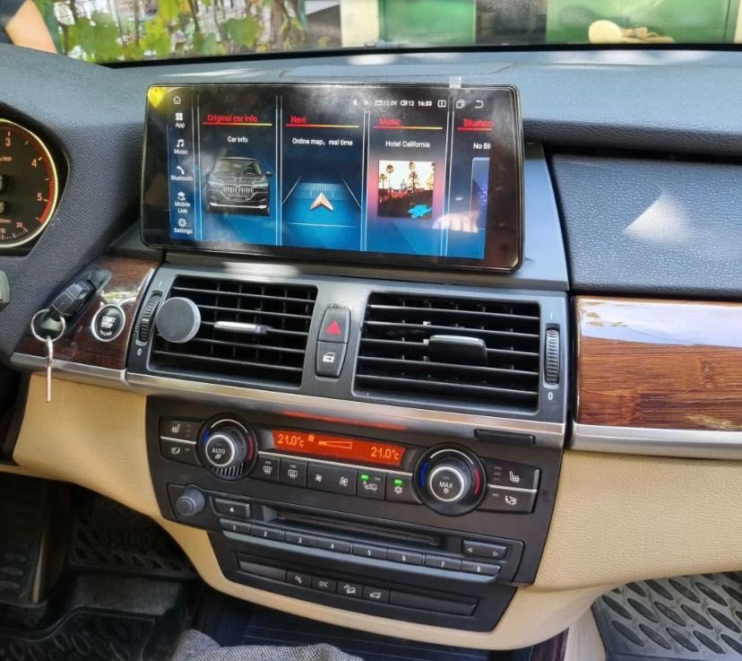 Navigatie android 8GB BMW X5 X6 e70 e71 Carplay Waze YouTube