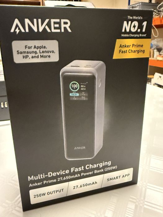 Baterie anker 250 w 27650 mah