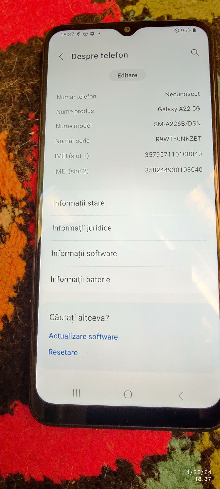 Samsung A22 5G 64gb