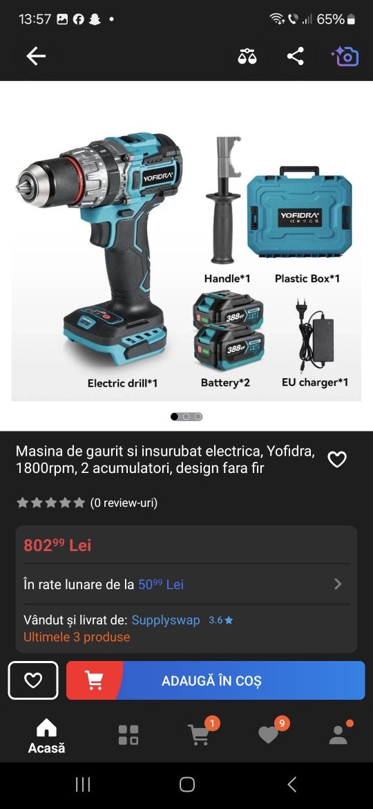 Set polizor și autofiletanta noi