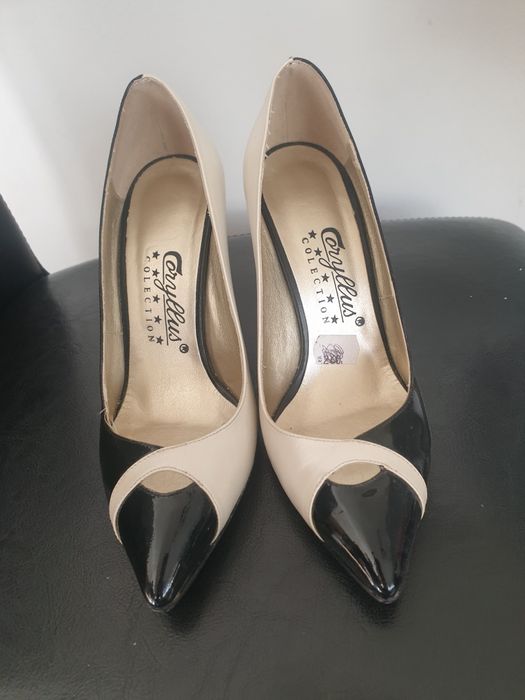 Pantofi noi piele naturala superbi