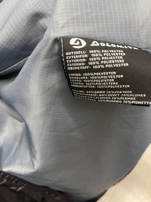 Geaca fâs cu puf , Dolomite