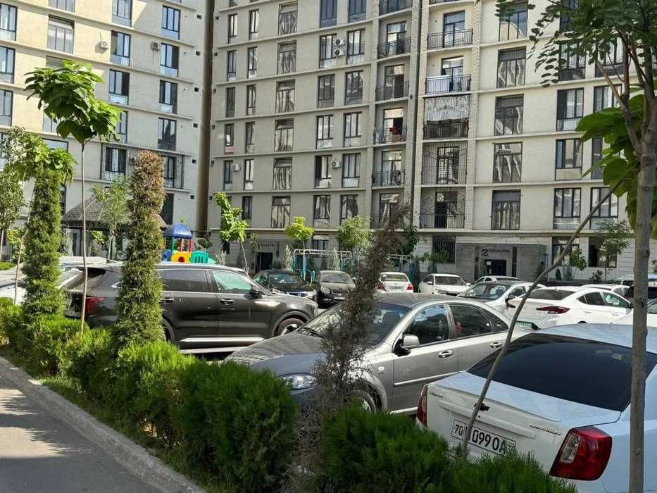 ЖК Solaris. 1комнатная 49м2, Коробка ор-р Кушбеги `