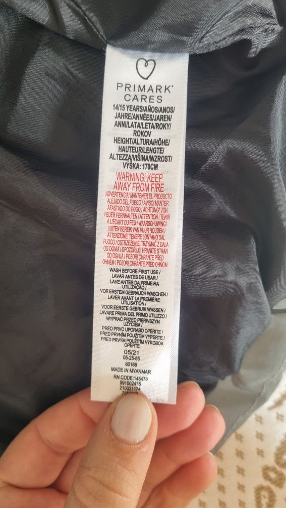 Светлоотразително зимно яке OVERSIZE