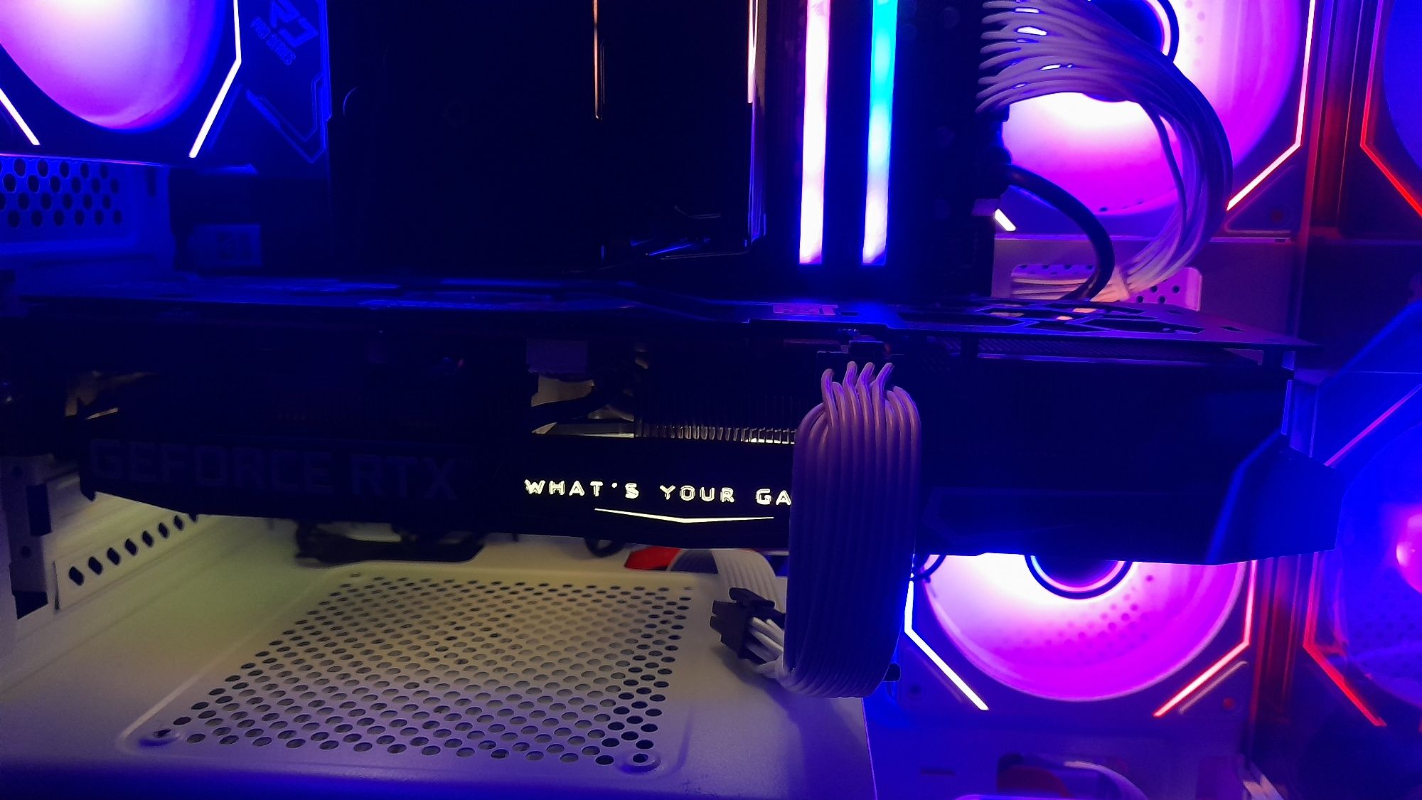 NVIDIA RTX 3070 3X fan. holati zur oĝir uyinlarda o'zini yaxshi ko'rsa