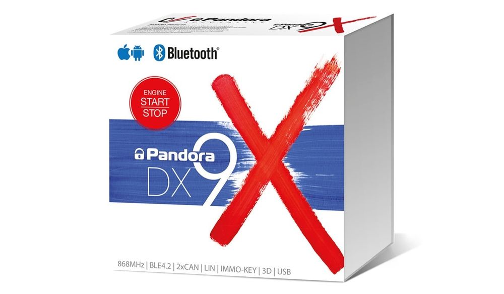 Pandora DX9x  продажа установка