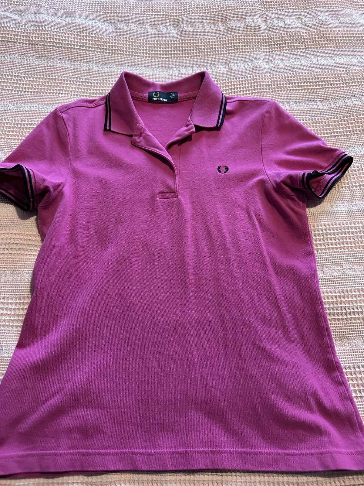 Fred Perry T-Shirt оригинална тениска M памучна фланелка.