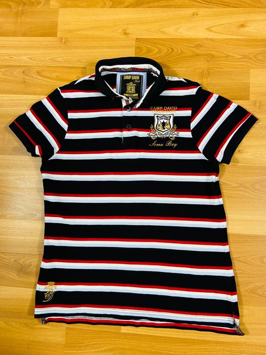 Tricou polo bărbați Camp David L