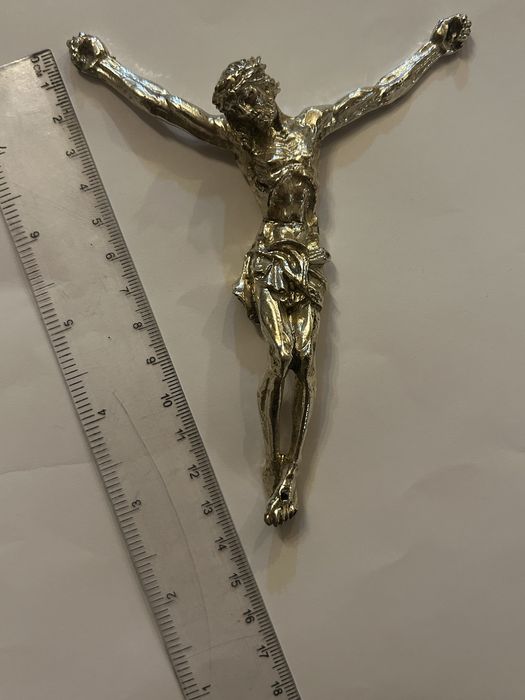 Set  iisus din rasina placat argint 925