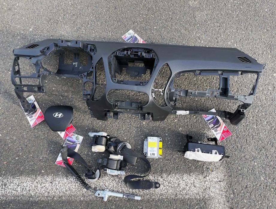 Hyundai IX35 kit airbag volan pasager plansa de bord set centuri