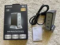 Incarcator Anker Prime 737 GaN 240W, PowerIQ 4.0, Negru