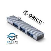 Orico хъб USB3.02.0 HUB 3 port TYPE C, Aluminum - AH-W13-GY