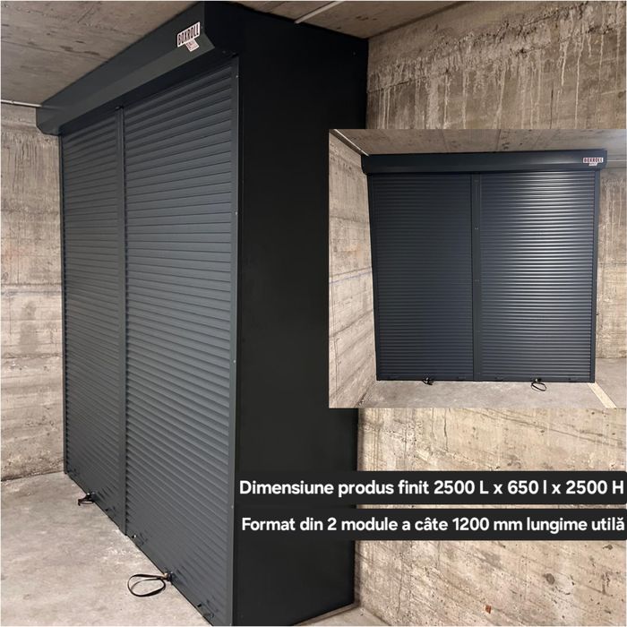 Sistem depozitare exterior metalic BOXROLL - producator Rollconfort Cj