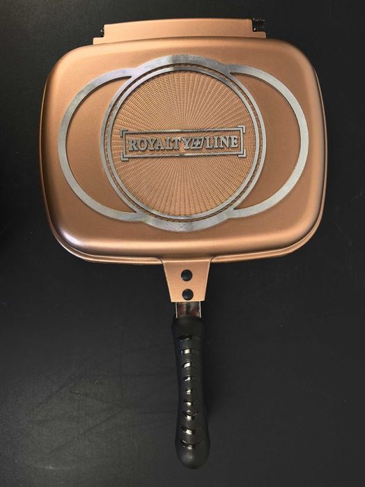 Tigaie grill dubla 28 cm Royalty Line 179 lei