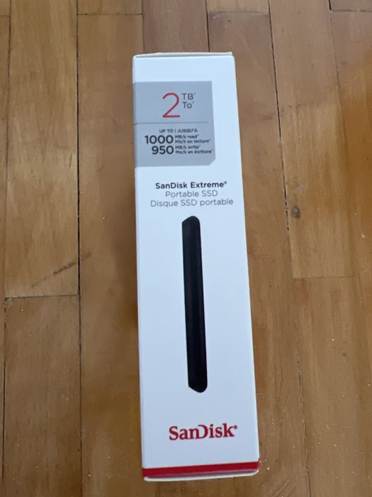 San Disk Extreme Portable SSD 2TB