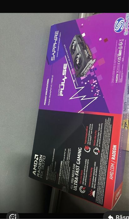 Vand placa video rx9070 pulse