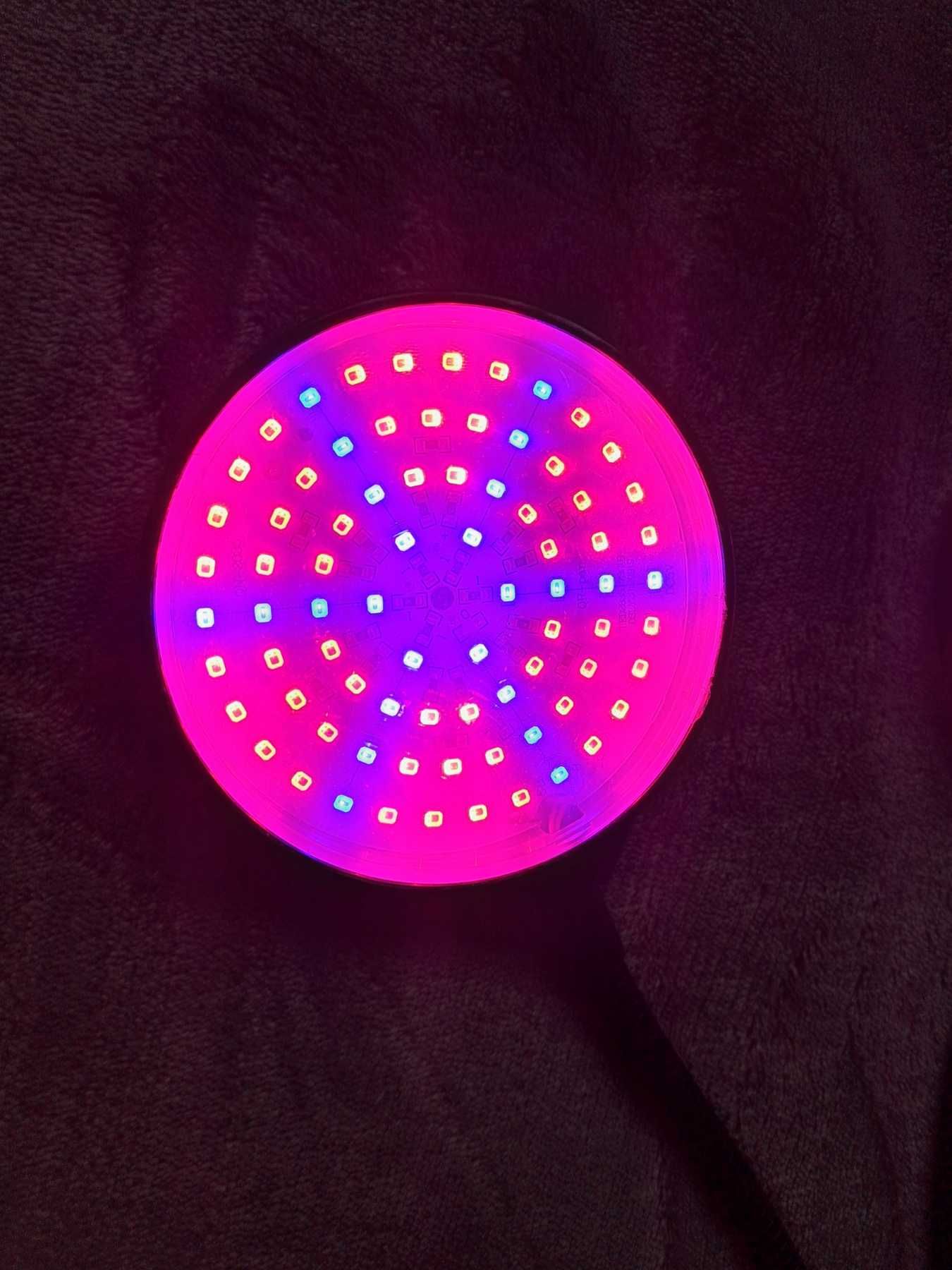 LED Фито Лампа Отглеждане Растеж Стайни Растения Цветя Фито Светлини