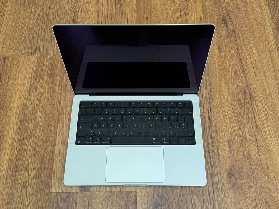 НОВ 14' Apple MacBook Pro 2021 M1 Silver 16GB RAM/512GB SSD/Бат 100%