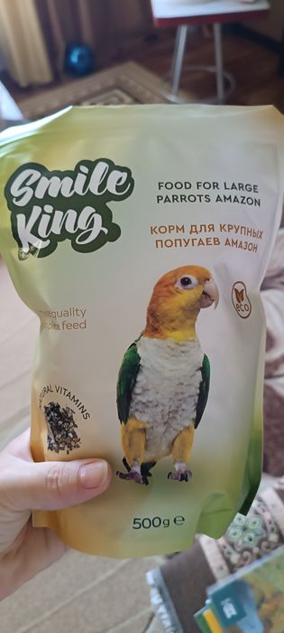 Корм для крупных попугаев