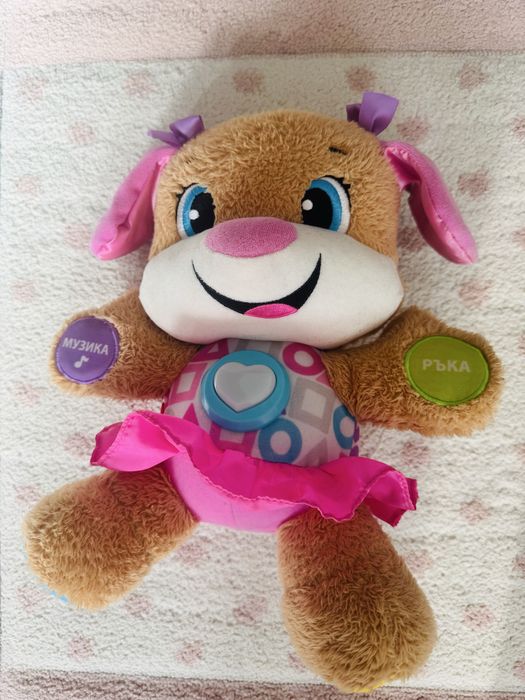 Кученцето Fisher Price и еднорог за разходка