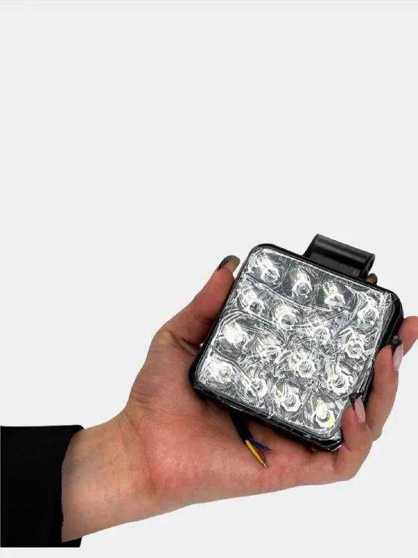 Комплект LED фарове,  LED светкавици, 16 диода дълги светлини