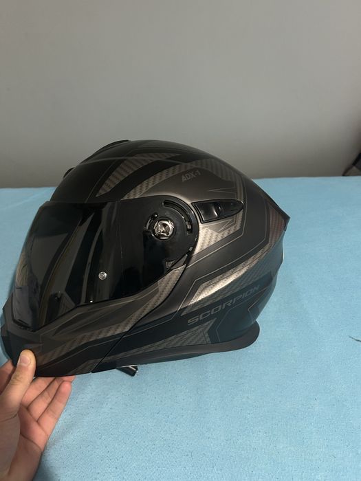 casca moto Scorpion ADX-1 flip