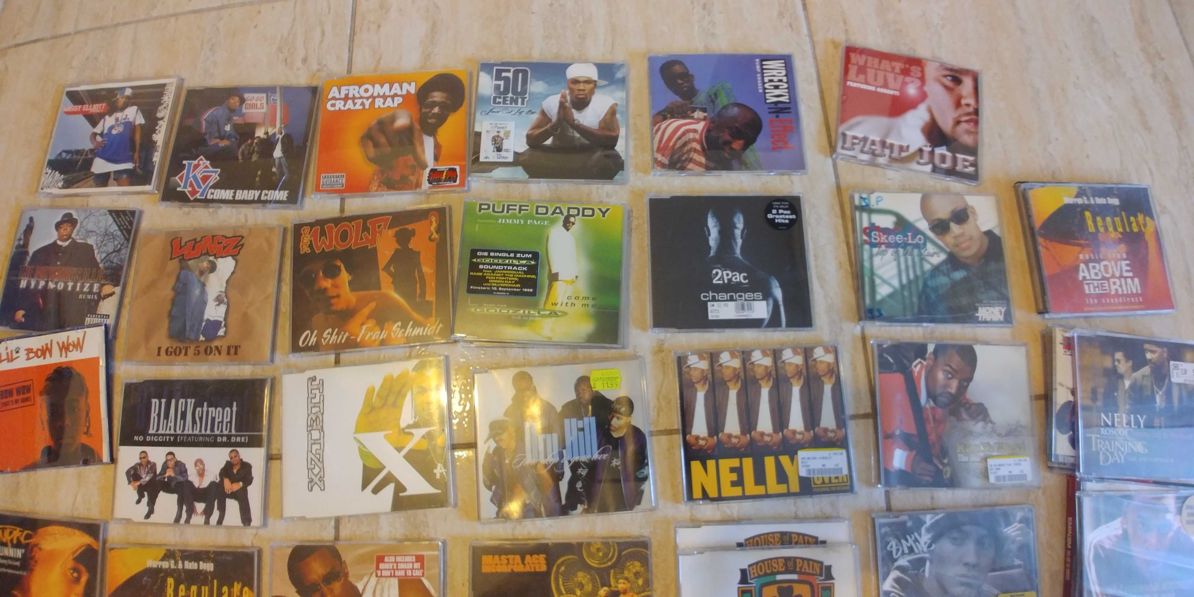 Colectie cd-uri Hip-Hop originale albume si MCD, cititi descrierea!