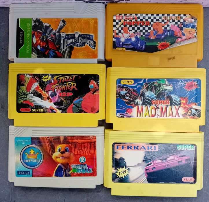 Casete joc vechi Terminator Famicom Sega Nintendo